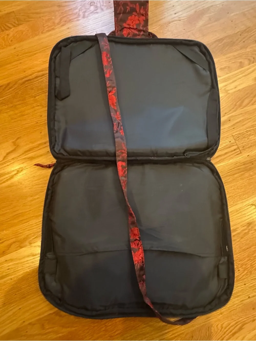 Asian Inspired/Brocade Laptop/Messenger Bag